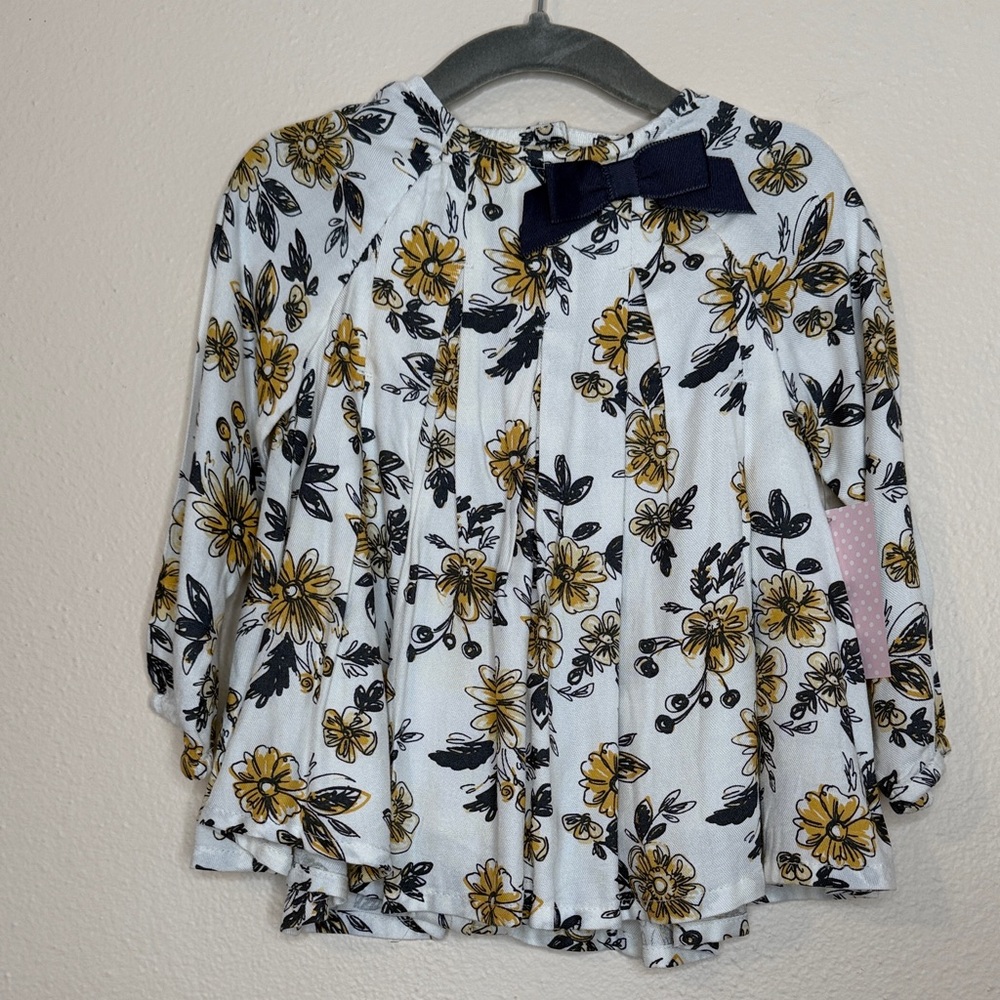 JILLIAN’S CLOSET Girls Floral Long Sleeve Top